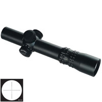 Nightforce 1 4 x 24mm NXS Series Rifle Scope Matte Black Finish with Illuminated FC 2 Reticle ZeroStop Turrets 25 MOA Adjustments