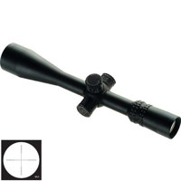 Nightforce 35 15 x 50mm NXS Series Rifle Scope Matte Black Finish with Illuminated Mil Dot Reticle ZeroStop Turrets 1 Mil Radian Adjustments