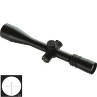 Nightforce 55 22x50mm NXS Series Rifle Scope Matte Black Finish with Illuminated NP R1 Reticle 25 MOA Adjustments