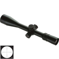 Nightforce 55 22x50mm NXS Series Rifle Scope Matte Black Finish with Illuminated Mil Dot Reticle ZeroStop Turrets 1 Mil Rad Adjustments