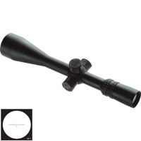 Nightforce 55 22x56mm NXS Series Rifle Scope Matte Black Finish with Illuminated NP 1 Reticle 25 MOA Adjustments