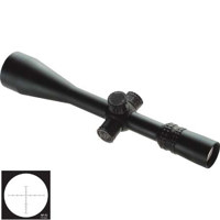 Nightforce 55 22x56mm NXS Series Rifle Scope Matte Black Finish with Illuminated NP R1 Reticle 25 MOA Adjustments