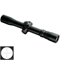 Nightforce 25 10x32mm NXS Series Rifle Scope Matte Black Finish with Illuminated LV Reticle 25 MOA Adjustments