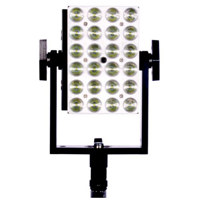 Nila Quad Deluxe LED 6 Lens Lighting Kit Daylight 5600 Kelvin with 10 25 45 10 x 45 45 x 10 90 Lenses
