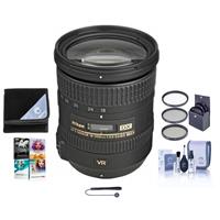 

Nikon 18-200mm f/3.5-5.6G ED IF AF-S DX NIKKOR VR II Lens - Bundle with - 72mm Filter Kit (UV/CPL/ND2) - Lens Wrap (19x19) - Cleaning Kit - Cap Leash - Software Package