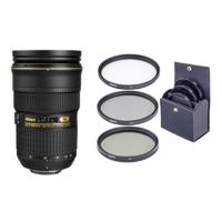 Nikon 24 70mm f28G ED IF AF S Zoom Nikkor Lens with 5 Year USA Warranty