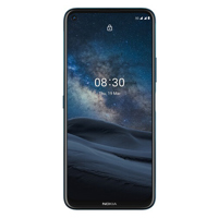 

Nokia 8.3 5G TA-1243 6.81" Full HD+ 128GB Dual-SIM GSM Smartphone, 8GB RAM, 64+12+2+2MP Rear + 24MP Front Camera, Qualcomm Snapdragon 765G, Android 10, Unlocked, Polar Night