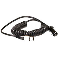 NRG 4-pin XLR Female to Cigarette Male Coiled Extension Cable - 3 ft