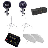 Westcott Spiderlite TD5 Monte Window Light Kit with 2 TD5 Fluorescent Units, Soft Boxes & Stands