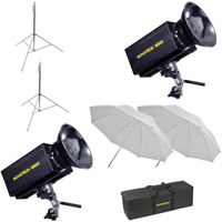 Hensel Porty System 1500 watt Second Ringlight Flash Head.