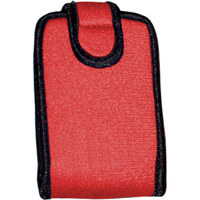 Op/Tech Snappeez, Soft Belt Style Pouch for Film & Digital Cameras, Cell Phones, Radios, MP3 Players, Large, Red