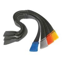 Op/Tech 15" Velcro Soft Wrap with extra 5" removeable Pad - Black/Steel