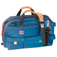 Porta Brace Traveler Camera Case, Compact Mini-DV Video Camcorder Gadget Bag for Sony DSR-200, Blue