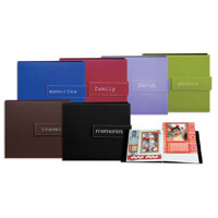Pioneer Memory Book, 12" x 12" E-Z Load Scrapbook with 10 Archival Pages & Inserts. Burgandy Covers