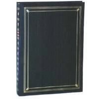 Pioneer APS Bi-Directional Le Memo, Post Bound Photo Album with Solid Color Covers, Holds 180 4" x 7" Photos, 2 Per Page, White
