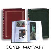 Pioneer APS Bi-Directional Le Memo, Post Bound Photo Album with Solid Color Covers, Holds 180 4" x 7" Photos, 2 Per Page, Royal Blue
