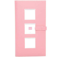 Swing Piping Bound Photo Album, holds 144 4" x 6" Photos 3-up, Black.