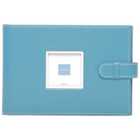 Swing Piping Bound Photo Album, holds 36 4" x 6" Photos 1-up, Sport Red.