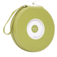 Swing Solo CD Case Holds 20 CDs  Two CDs Back to Back in Archival Plastic Sleeves with Soft Poly Divider  Fern.