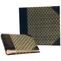 MBI Family Memory Album with Paisley Corduroy Cover, 12" x 12" Scrapbook with 10 Archival Pages & Inserts.