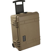 Pelican 1560 Watertight Hard Case with Moveable Divider Interior & Wheels - Black