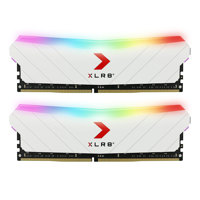 

PNY Technologies XLR8 Gaming 16GB (2x8GB) EPIC-X RGB 3200MHz Desktop Memory Kit, White Edition