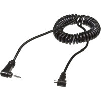 Paramount 5' Coiled Sync Cord, Sunpak to Hot Shoe