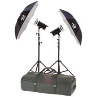 Comet 1200 watt second Battery System  with Power Pack Flash Head  Charger amp Battery