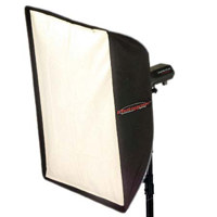 Interfit Photographic Rectangular Softbox for Strobes, 34" x 44".