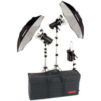 Photogenic 500ws Radio Solar Constant Color Powerlight with built-in 32 Channel Pocket Wizard Receiver, Transmitter not included.