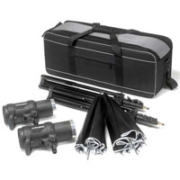 Dedolight KA24BU Basic Dedolight Kit with Three 150W Heads and Three Dimmable Power Supplies