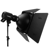Bron Kobold DW 400 Open Face AC Production Kit 458 with 400 watt HMI Head Ballast Lamp Open Face Reflector Filter Case