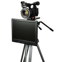 Prompter People FLEX D FS15 Complete Setup with Flex 15 TelePrompter Freestanding Solution