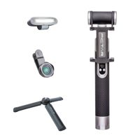 Pictar Selfie Studio Pro Kit with Wide Angle Lens, Tripod and Light, Silver Black
Pictar Selfie Studio Pro Kit with Wide Angle Lens, Tripod and Light, Silver Black