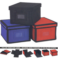 Resource International Small Bulk Print Storage Box, Royal Blue Color, 9.5 X 7.5 X 5.5"