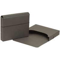 Resource International 2" Basic Letter Portfolio, Plum, 9.5" x 12" x 2", #7231415