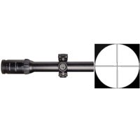 Schmidt Bender 11 4 x 20mm Short Dot Police Marksman II Series Riflescope Matte Black Finish with Illuminated CQB Reticle Locking Turrets 30mm Tube