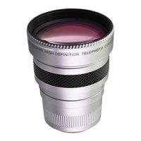 Century Optics 1.6x Tele Adapter Lens For JVC GY-DV500 & use with detachable Zooms with 75mm Lens fronts such as Canon YH13x7.5, YH14x7.3, Fujinon S14x7.5, S14x7.3, T14x5.5 With Clamp On Mount
