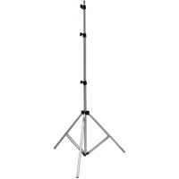 Savage 10' Aluminum Heavy Duty Air-Cushioned Lightstand, Three Section, 5/8" Top Stud with 1/4" - 20 Thread.