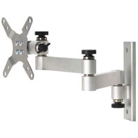 Sanus Systems VM3-B VisionMount Full Motion Wall Mount for Small Size LCD TVs 13" to 30", Supports up to 30 lbs. - Color: Black