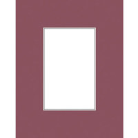 Savage ProMatte, Single 16" x 20" Photo Mat with 11" x 14" Opening, Bevel Cut, Acid Free, Single Color: Ivory