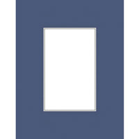 Savage ProMatte, Single 5" x 7" Photo Mat with 3.5" x 5" Opening, Bevel Cut, Acid Free, Single Color: Matte Black