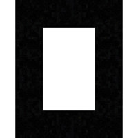 Savage ProMatte, Single 8" x 10" Photo Mat with 4" x 6" Opening, Bevel Cut, Acid Free, Single Color: Merlot