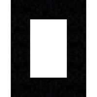 Savage ProMatte, Single 8" x 10" Photo Mat with 5" x 7" Opening, Bevel Cut, Acid Free, Single Color: Merlot