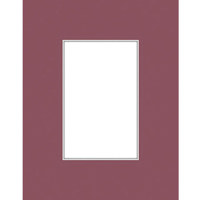 Savage ProMatte, Single 11" x 14" Photo Mat with 8" x 10" Opening, Bevel Cut, Acid Free, Single Color: Ivory