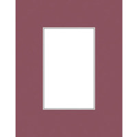 Savage ProMatte, Single 12" x 16" Photo Mat with 8" x 12" Opening, Bevel Cut, Acid Free, Single Color: Ivory