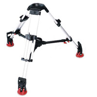Sachtler DA 100 L  Long Single Extension Dural Aluminum Tripod Legs with a 100 mm Bowl  Maximum Load 77 lbs