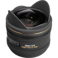 Sigma 10mm f 28 EX DC HSM Fisheye Auto Focus Lens for Canon Digital Cameras