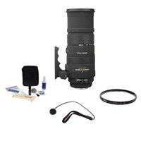 Sigma 150 500mm f5 63 DG APO OS Optical Stabilizer HSM AF Lens Kit for Pentax AF Cameras with Tiffen 86mm UV Filter Lens Cap Leash Professional Lens Cleaning Cleaning Kit