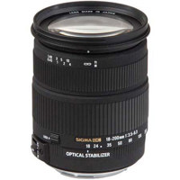 Sigma 18mm - 200mm f/3.5-6.3 DC OS (Optical Stabilizer) Autofocus Aspherical Zoom Lens for Nikon Digital SLR Cameras
